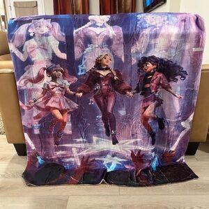 K-Pop Fantasy Character Costume Blanket